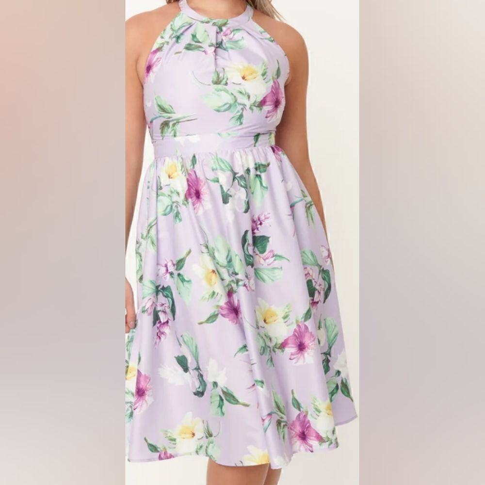 Unique Vintage Lombard Swing Dress